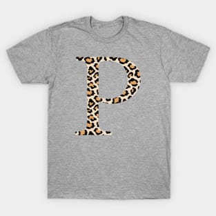 Rho Cheetah Letter T-Shirt